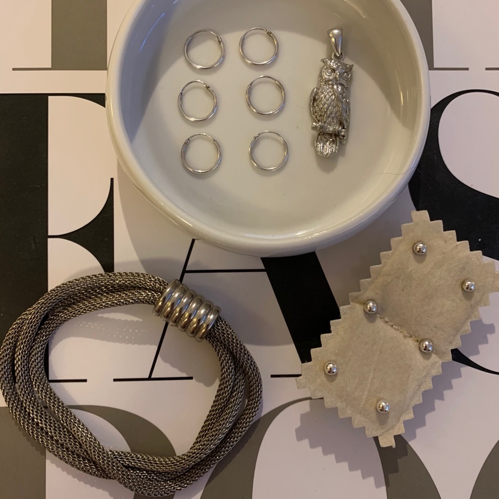 Silver Jewlery Bundle